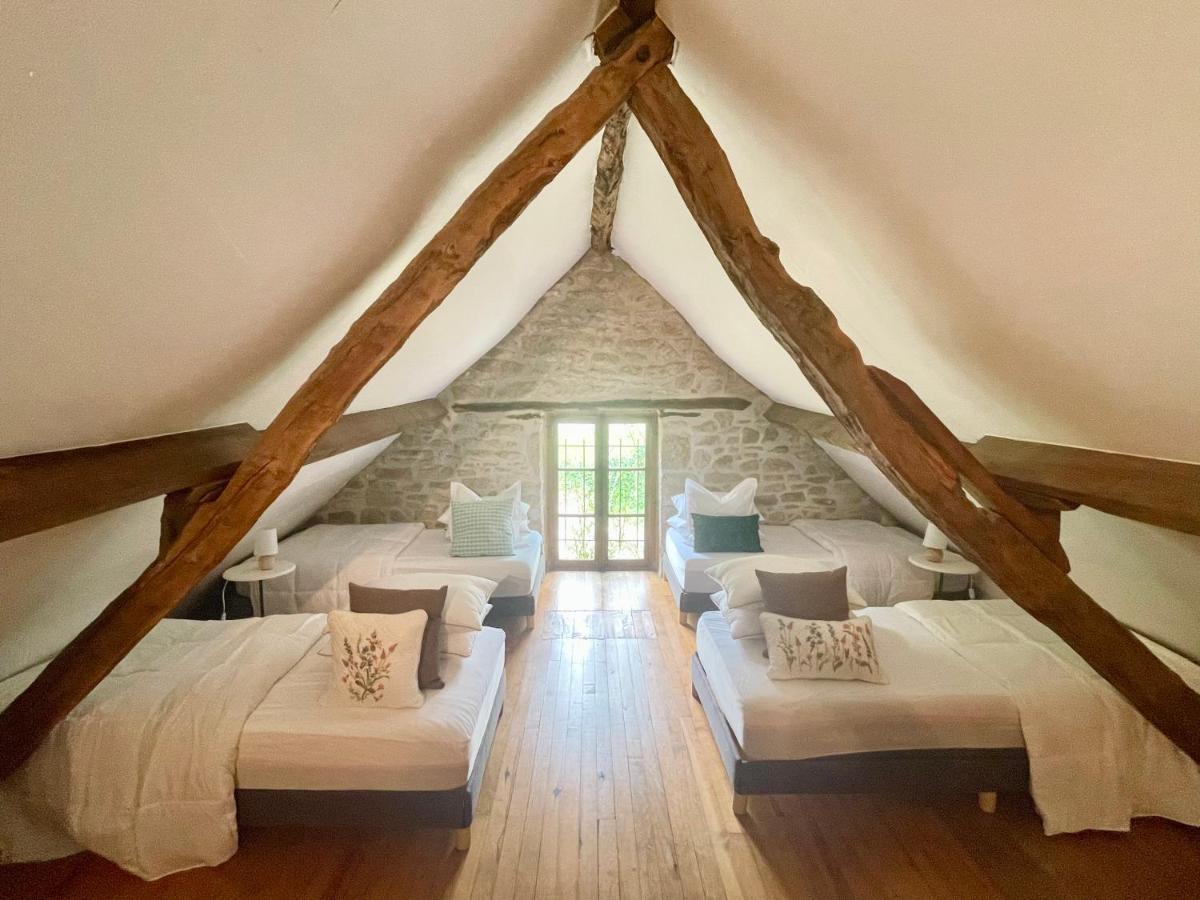 Domaine Du Bonheur En Pierre Avec Piscine, Proche Sarlat Villa Carlux Kültér fotó